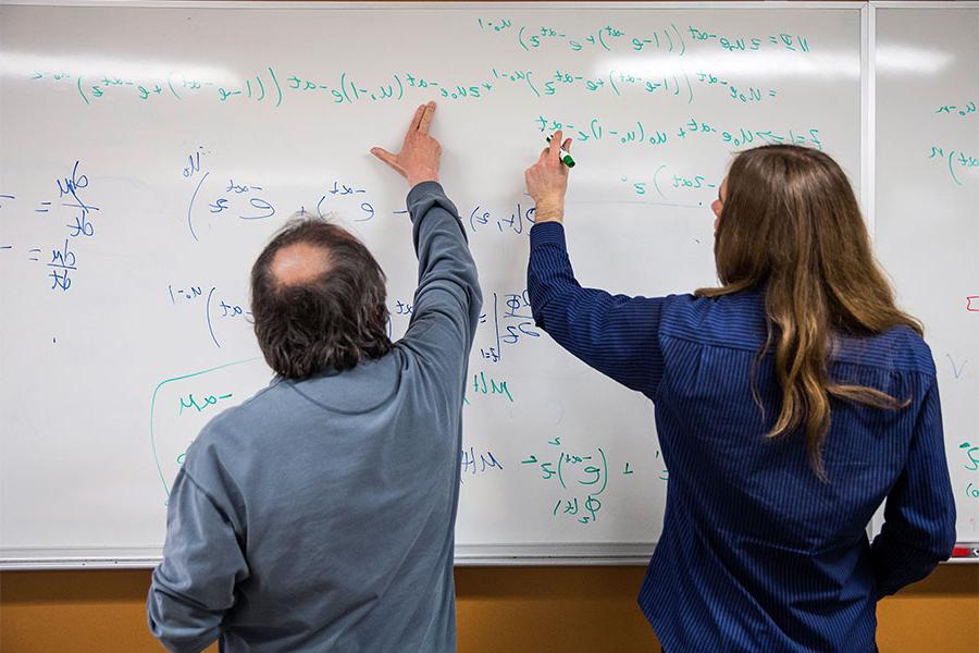 足彩平台 instructor and student completing mathematics lessons